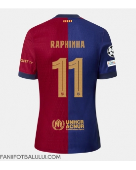 Barcelona Raphinha Belloli #11 Tricou Fotbal Replică 2024-25 Barbati Acasa